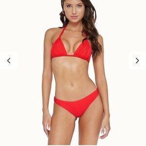Red Bikini Set